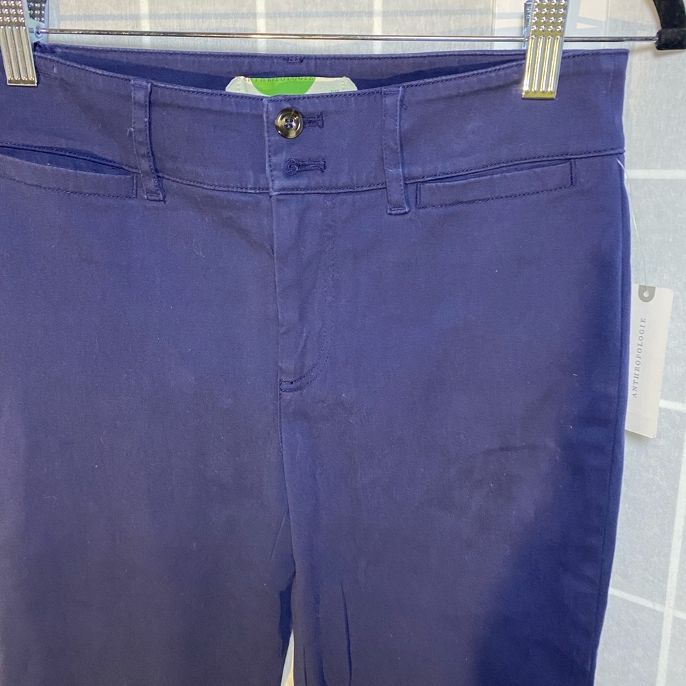 Anthropologie Dark Blue Skinny Jeans - Picture 4 of 8